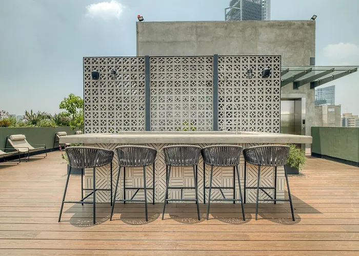 Nido X Gran Ciudad Chapultepec 公寓式酒店 墨西哥城